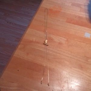 Beautiful boot necklace